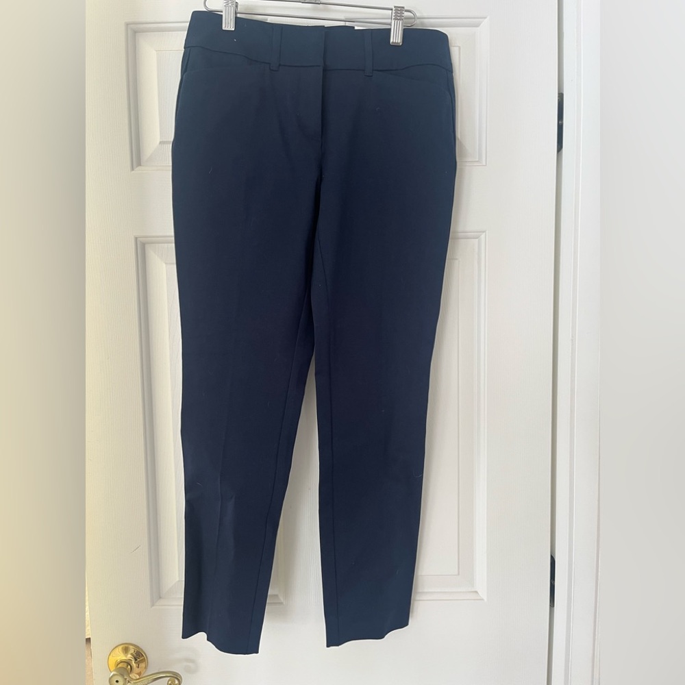 New, Loft mid rise, navy blue pants